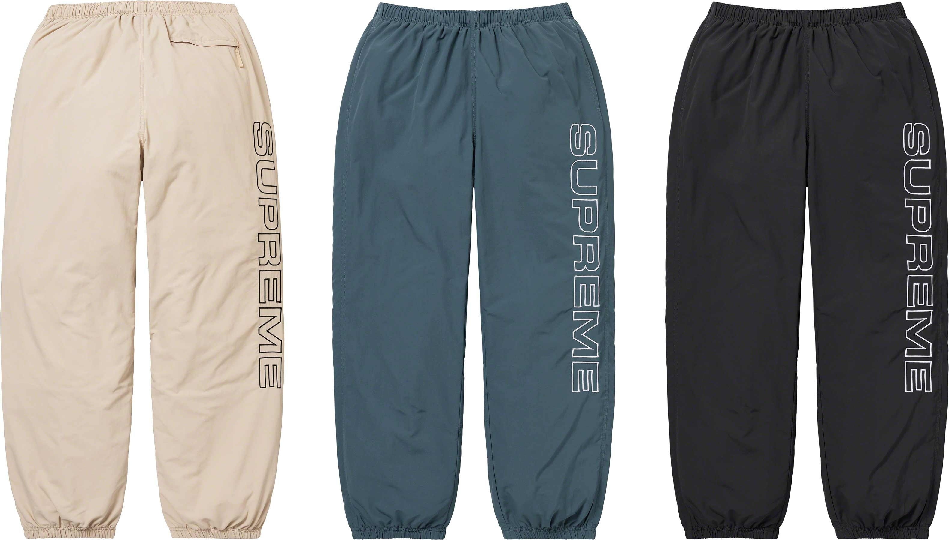 Spellout Embroidered Track Pant